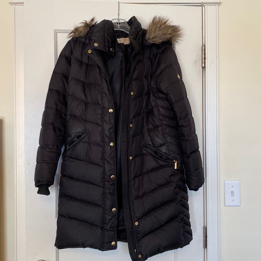 Micheal Kors Black Coat